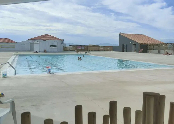 T3 Avec Balcon Et Parking, Accès Piscine, Espaces Sportifs - Fr-1-195-96 Appartement Le Barcarès
