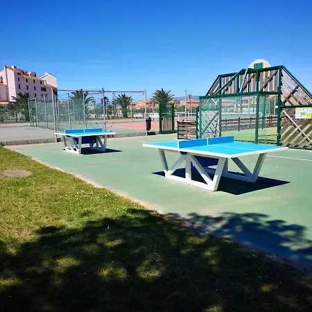 T3 Avec Balcon Et Parking, Acces Piscine, Espaces Sportifs - Fr-1-195-96 شقة Le Barcarès